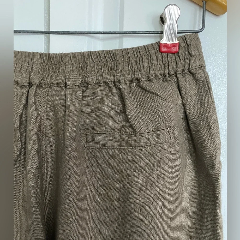 100% Linen Drawstring Pants - Picture 5 of 6